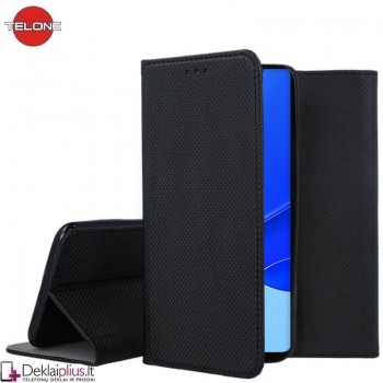 Telone atverčiamas dėklas - juodas (telefonams Huawei Nova 9 Se/Honor 50 Se)